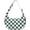 Bean Green, variant on Crescent Bag for Women Checkered Purse Small Cute Clutch Hobo Handbags Nylon Quilted