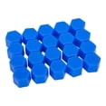 thumbnail image 2 of pitrice 20 Pièces/set Roue Roue Moyeu Bouchon Décoratif Amovible Remplacement 16mm Hexagonal Pneu Universel Vis Garde Rouge Bleu, 2 of 6
