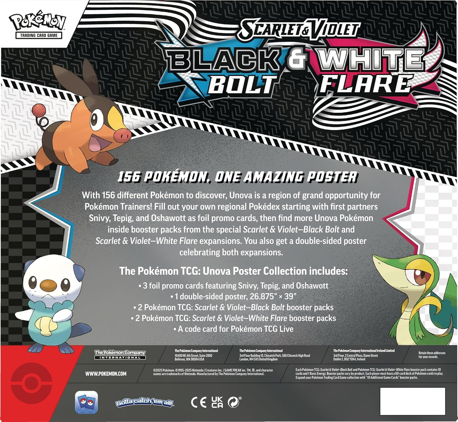 Pokemon TCG Scarlet & Violet 10.5 Unova Poster Collection Box - 4 Packs - Walmart.com Pokemon TCG Scarlet & Violet 10.5 Unova Poster Collection Box - 4 Packs - Walmart.com