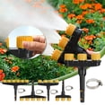 thumbnail image 1 of Aspersor de riego rotativo agrícola | Cobertura de área grande | Atomización giratoria ajustable de plástico ABS de 3-5 cabezales | Riego de cultivos de césped de jardín | Fácil conexión, 1 of 6