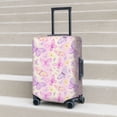 thumbnail image 6 of Uemuo colorful Butterflies Printed Washable Luggage Cover - Fashion Suitcase Protector Fits 18-32 Inch Luggage-Small, 6 of 7