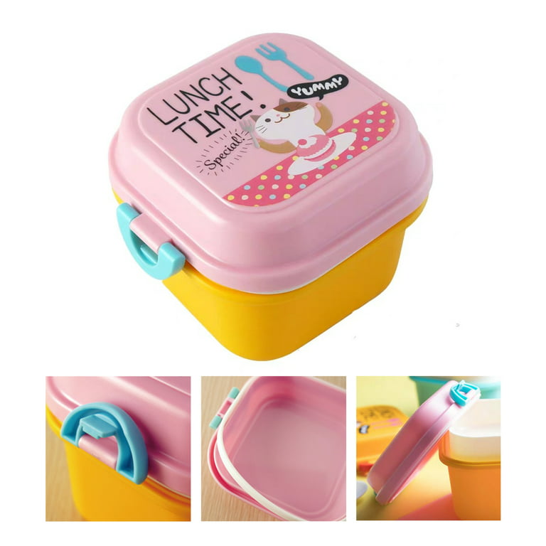 AmazingLife Pink Lunch Box for Girls, Kids Bento Lunch Box with  Compartments, Salad Container for Lu…See more AmazingLife Pink Lunch Box  for Girls