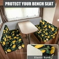 thumbnail image 2 of Uorisanigo Lemon Print RV Dinette Cushion Covers - Elastic Camper Couch Covers for RV Camper Car Bench - Universal Fit & Machine Washable (1 Backrest Cover & 1 Bench Cover), 2 of 7