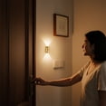 thumbnail image 1 of Luz Nocturna con Sensor Infrarrojo - Lámpara de Pared LED con Sensor de Movimiento, Batería Recargable de 1200Mah, Carga USB Automática con Sensor de Cuerpo Humano, Adecuada para, 1 of 12