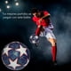 thumbnail image 4 of Balón Fútbol Soccer #4 Termosellado PU Resistente Entrenamiento Juego Estrellas Azul Blanco, 4 of 5