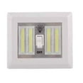 thumbnail image 2 of AP Multi Purpose Light - LED 025-040 Glow Max; Cordless Light Switch Used For Illuminating Closets/Cabinets/Under Sinks; Battery Operated; With Switch; 400 Lumens; Glow In The Dark Clear Lens, 2 of 2
