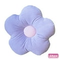 thumbnail image 2 of (2 pack) Urban Shop 18" Purple Flower Decorative Pillow, 1 Each, 2 of 9