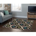 thumbnail image 2 of Linon Trio Paxton Hand Tufted Polyester 5'x7' Rug in Gray, 2 of 5