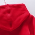 thumbnail image 4 of Boys Sweatshirts Kids Clothing Solid Patchwork Thick Hooded Pullover Boy Hoodie Warm Winter Top, 4 of 6