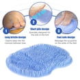 thumbnail image 5 of Upgraded Silicone Massage Bath Mat with Suction Cups for Feet and Back Exfoliating Shower Scrubber Pad, 5 of 5