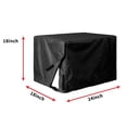 thumbnail image 2 of Outdoor Generator Cover 600D Oxford Fabric Cover for Most 5500-15000W Generator, 2 of 9