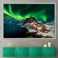 thumbnail image 6 of Northern Lights Landscape, Canvas Print, Canvas Decor, Canvas Gift, Northern Lights Canvas Decor, Lofoten Canvas Art, Canvas Wall Decor - 3P-Rolled Canvas, 6 of 9