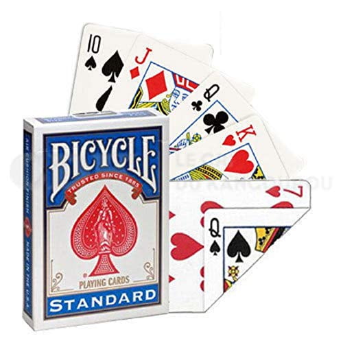 Baraja de cartas para bicicleta, doble cara, estándar