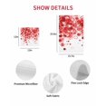 thumbnail image 7 of Red Gradient Kitchen Dish Towels for Drying Dishes Set of 4, Abstract Polka Dots Vintage Modern Art Waffle Weave Microfiber Hand Tea Bathroom Towels Quick Dry & Absorbent Towel 12x12, 7 of 7