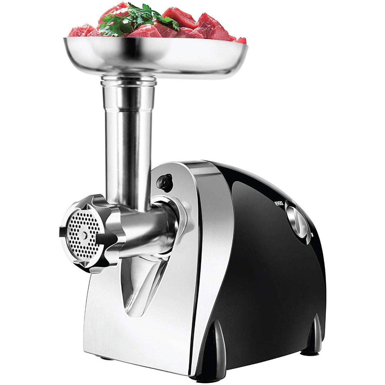 Chefman Choice Cut Electric Meat Grinder 3 Stainless Steel Grinding