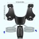 thumbnail image 5 of Soporte De Coche Multifunción Giratorio De 360 ​​Grados Espejo Retrovisor Soporte De Navegación De Espejo Retrovisor De Coche Soporte De Tacógrafo Para Teléfono Móvil De 4.0-6.2 Pulgadas Moyic EL016007-00, 5 of 5