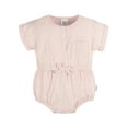 thumbnail image 3 of Gerber Baby Girl Rompers, 2-Pack, Sizes 0/3 Months - 24 Months, 3 of 9