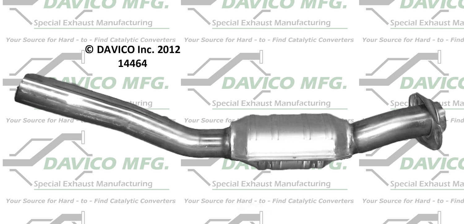 Davico Mfg 14464 Direct-Fit Catalytic Converter