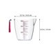 thumbnail image 3 of 3pcs Scales Measuring Cup Clear Heat-resistant Measuring Cups with Handles, 3 of 3