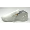 thumbnail image 3 of Forever Young Women's High Top Side Zip Perforated Sneakers, 3 of 3