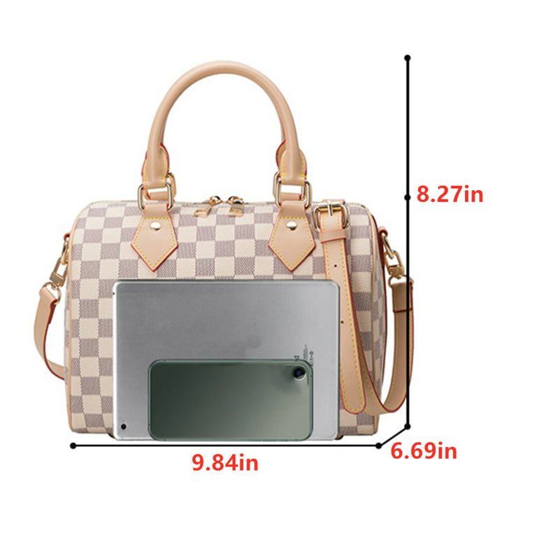 Louis Vuitton Woman Handbag Speedy 30 Beige Fabric