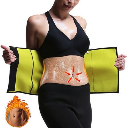 

Actoyo Men/Women Sweat Waist Trainer & Trimmer Belt Slimming Weight Loss Belly Shaped