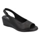 thumbnail image 1 of Sandalias Mujer Flexi Cómodas Piel Ligeras Negras negro 26 Flexi 123704, 1 of 4