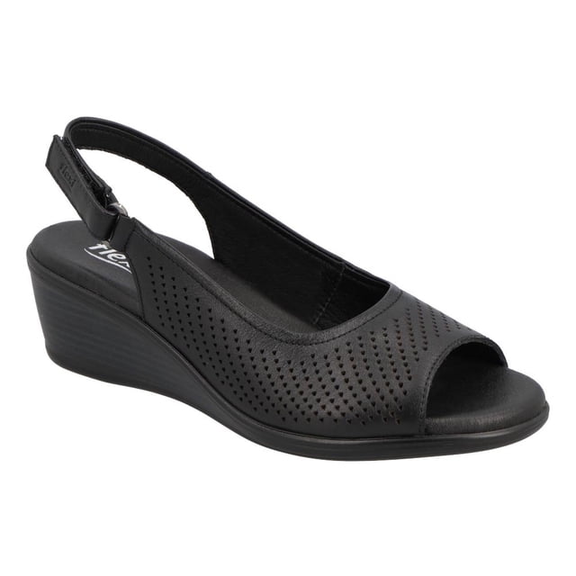 Sandalias Mujer Flexi Cómodas Piel Ligeras Negras negro 26.5 Flexi 123704