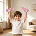 thumbnail image 4 of Lightweight Kids Dumbbells for Sensory Training and Motor Skills Development Pink, 4 of 4