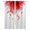 Red, variant on Modern Red Blackout Curtains for Bedroom Living Room Darkening Curtains 63 Inches Long Gradient Floral Abstract Bohemian White Window Curtain 2 Panels Set Window Treatment Grommet Drapes 52"x63"