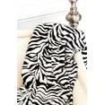 thumbnail image 3 of Zebra Black and White Soft Warm Throw Animal Printed Flannel Fleece Bed Blanket Bedding, 3 of 7
