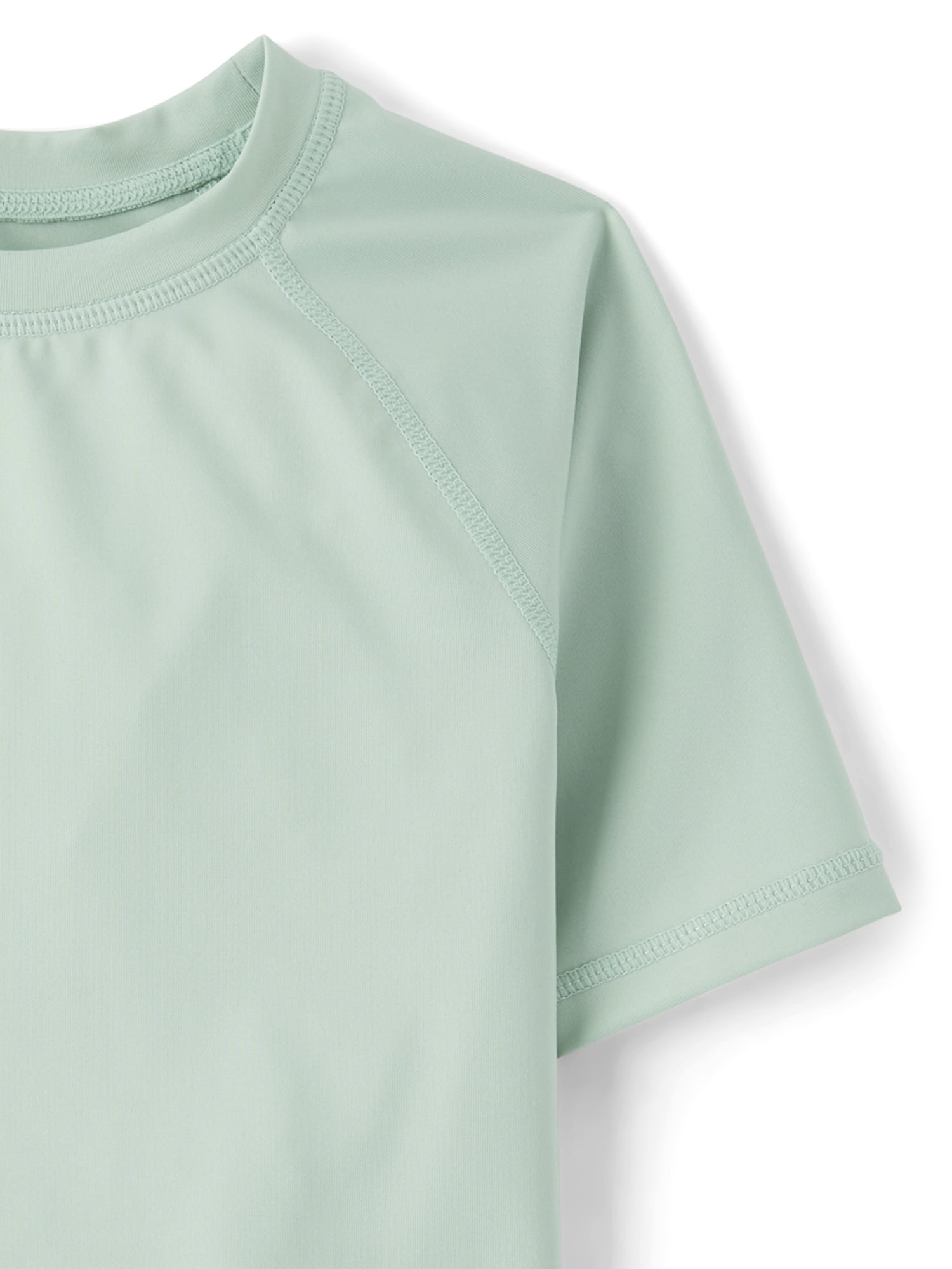 The Children's Place Boys Crewneck Short Sleeve Rashguard Top, Sizes XS-XXL