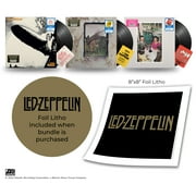 Led Zeppelin - Led Zeppelin - 3 Vinyl Exclusives Bundle (I, IV & Presence w/ Collectible Backstage Pass Replicas) + Litho - 180gram Vinyl (Walmart Exclusive) - Music & Performance [Exclusive]