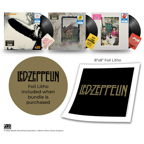 Led Zeppelin 3 Vinyl, Led Zeppelin Shower Curtain
