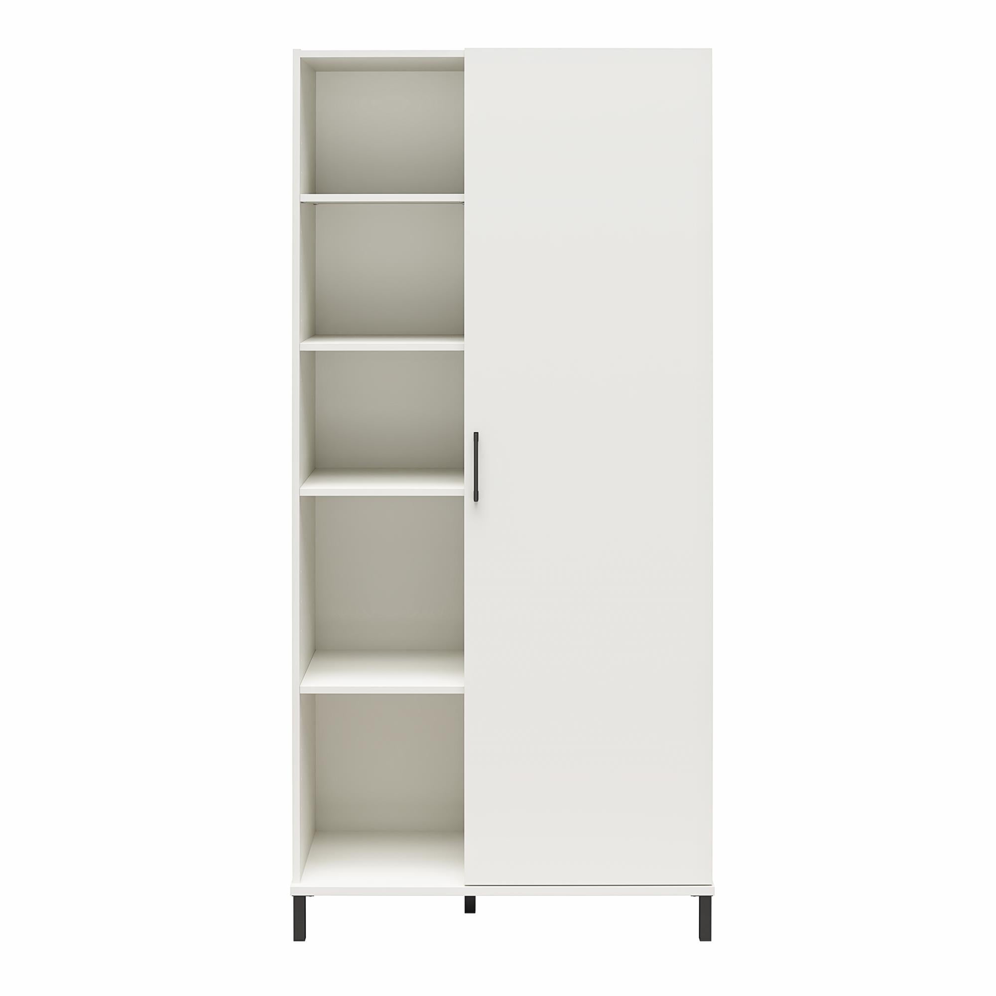 Versa Open Cabinet: Crafting Storage with Adjustable Shelving