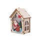 thumbnail image 1 of Yuarrent Casa de de Navidad, exquisito adorno de escritorio, lámpara de noche en forma de cabina, colgante luminoso en miniatura brillante Kits de decoración para fiestas Anciano Yuarrent HA068046-01B, 1 of 6
