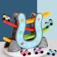 thumbnail image 1 of Toys Set 4 Layers Gliding Track And Multiple Miniature Racing Sliding Taxiway Car Kids Car Toy, 1 of 6