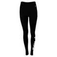 thumbnail image 2 of Fila Womens Tanya Logo Fitness Athletic Leggings Black S, 2 of 5