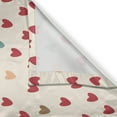 thumbnail image 3 of Ambesonne Autumn Kitchen Curtains, Hearts Raindrops Clouds, 55"x39", Multicolor, 3 of 3