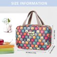 thumbnail image 2 of Toiletry Bag, Large Travel Hanging Make up Wash Bags, Portable Waterproof Cosmetic Bag, Bathroom Storage Case for Women Girls Ladies (Color bear), 2 of 5