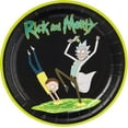 thumbnail image 3 of Silver Buffalo Rick and Morty in the Portal 60 Pack Partyware Disposable Paper Plates, Napkins, and Cups, 3 of 7