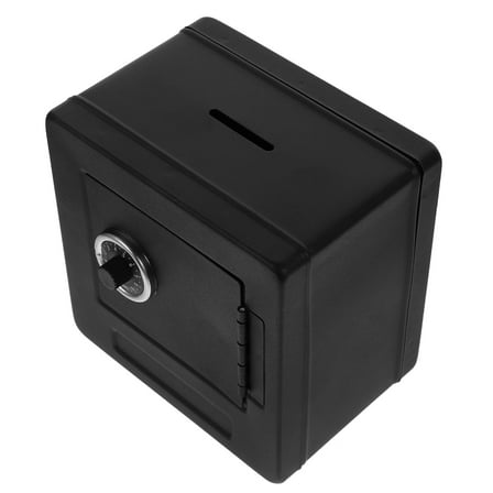 OFFIGAM Metal Safe Box for Secure Storage of Valuables and Important Documents at Home or Office Lock