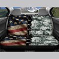 thumbnail image 3 of CHAQLIN Camouflage Flag Durable Car Rear Seat Covers for Car Interior Auto Interior, Washable Car Back Seat Covers Non-Slip Back Seat Protectors, 3 of 7
