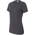 thumbnail image 3 of Bella + Canvas T-Shirt à Manches Courtes en CVC Chiné Décontracté pour Femmes, 3 of 5