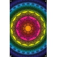 thumbnail image 4 of Delyth Angharad - Rainbow Mandalas Wall Poster with Push Pins, 14.725" x 22.375", 4 of 6