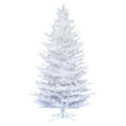 thumbnail image 1 of Vickerman G197155 5.5 ft. x 47 in. Flocked Cedar Pine Artificial Christmas Tree with 665 PVC Tips, 1 of 3