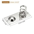 thumbnail image 2 of Battery Spring Plate AAA Battery Spring Contact Nickel Plate 21mmx9mm 10 Pcs, 2 of 5