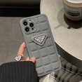 thumbnail image 3 of Space Gray Mate Marca De Lujo Pra Logo Funda Para Teléfono iPhone 14 Plus 11 12 13 14 Pro Max X XR XS Fashion Square Silicona Suave Carcasa TPU A Prueba De Golpes Cubierta Trasera, 3 of 3