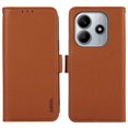 thumbnail image 1 of ABEEL For Xiaomi Redmi Note 14 4G Case Leather Phone Cover with RFID Blocking Wallet - Green, 1 of 5