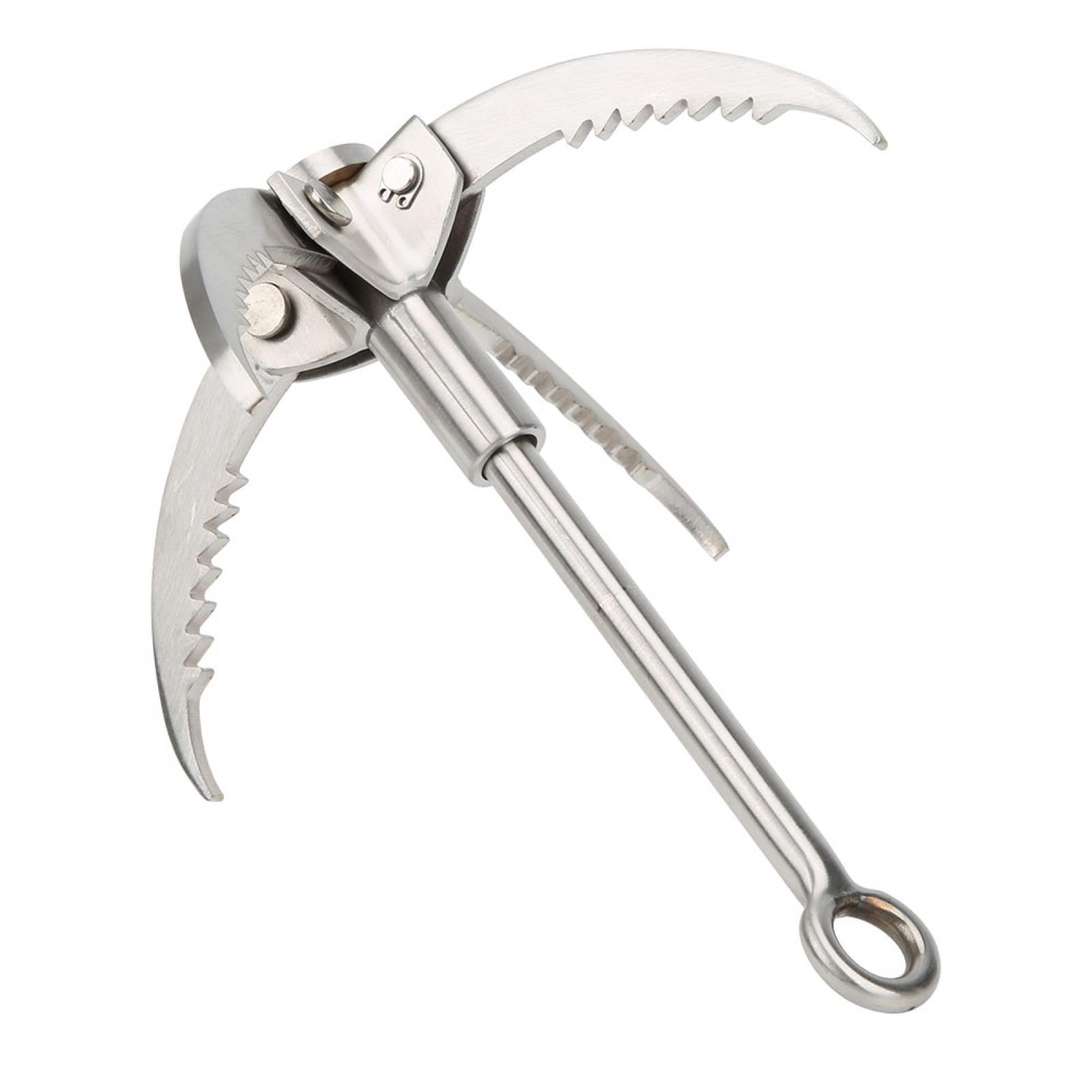 Grappin D'escalade En Acier Inoxydable à 4 Griffes Pour Escalade - Crochet Pliable Pour La Survie En Plein Air